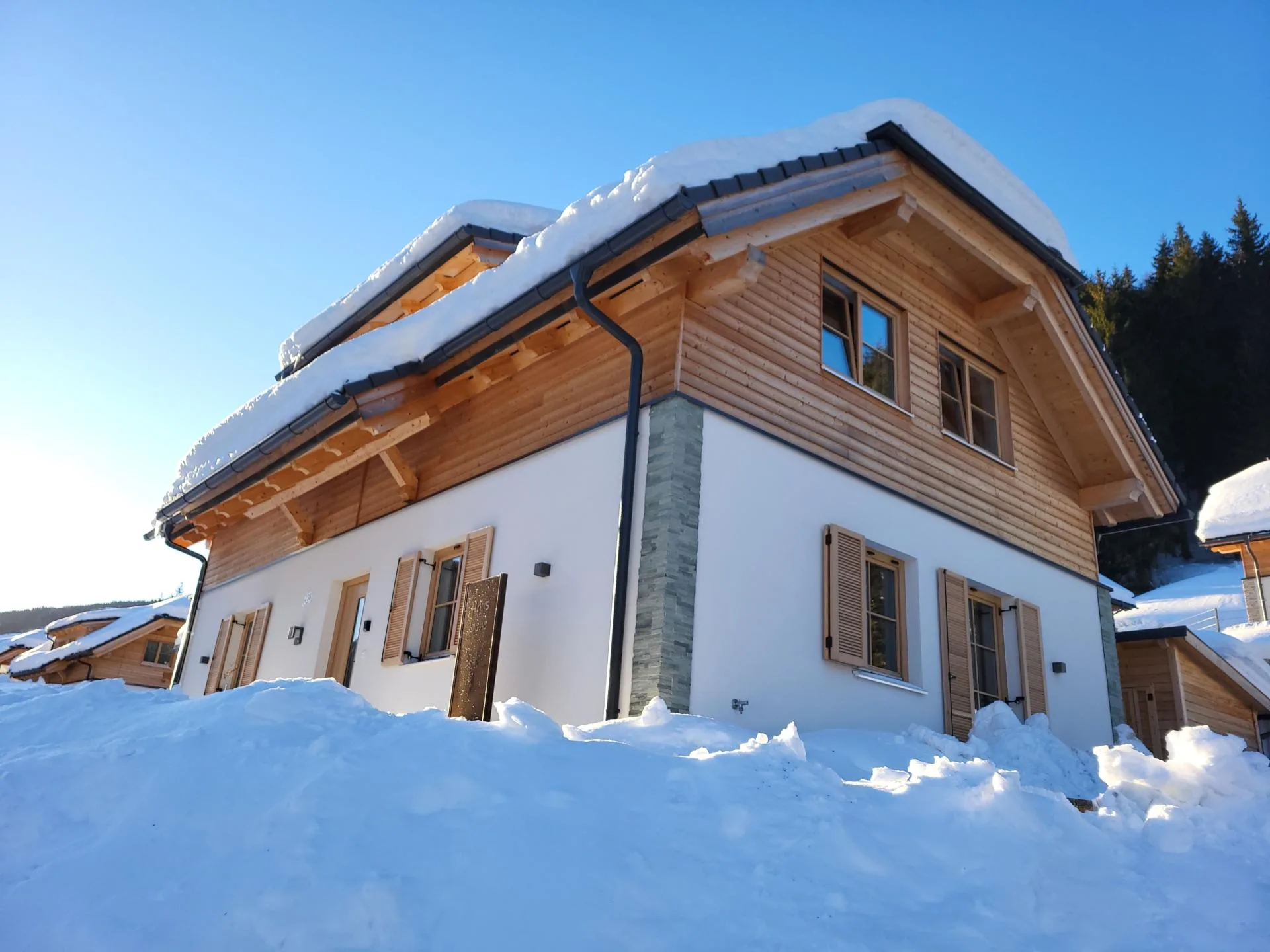 Haus Liene in winter
